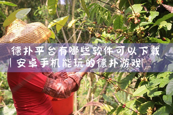 德扑平台有哪些软件可以下载|杏吧
